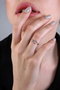 Heliophilia Silver Anillo de Zirconio en Bronce Plateado